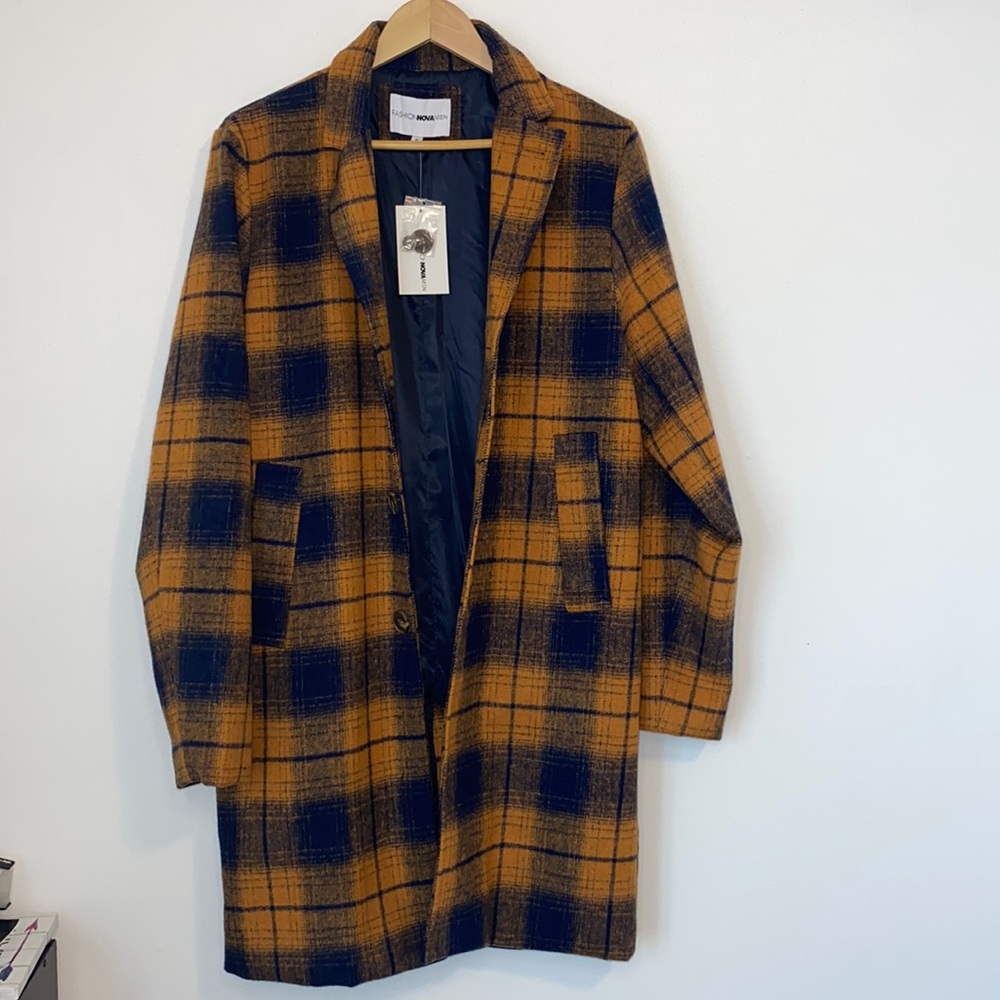 Small Smart Guy Overcoat FashionNova Men